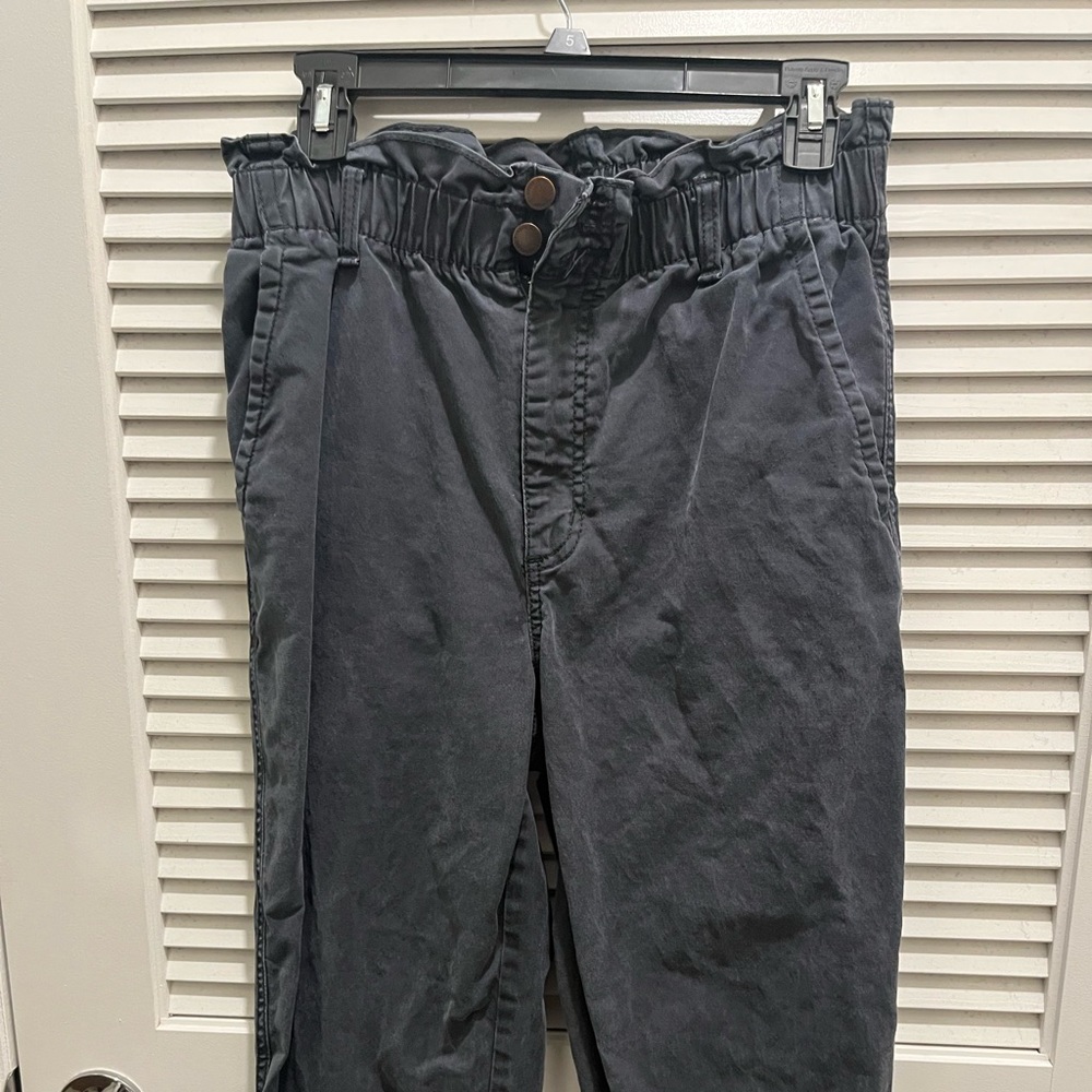 Universal Thread Black-washed pants, high waisted